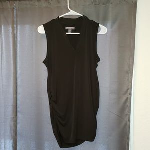 Black maternity shirt